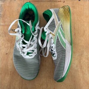 Reebok Nano 8 Irish Edition. Gold Coins on insole